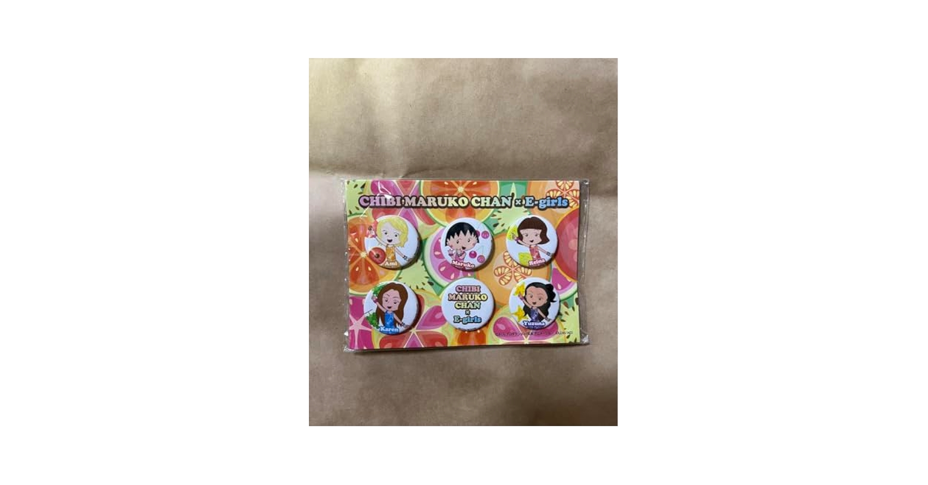 E-girls缶バッチ E-girlsリュック 缶バッジ＆ストラップ - メルカリ